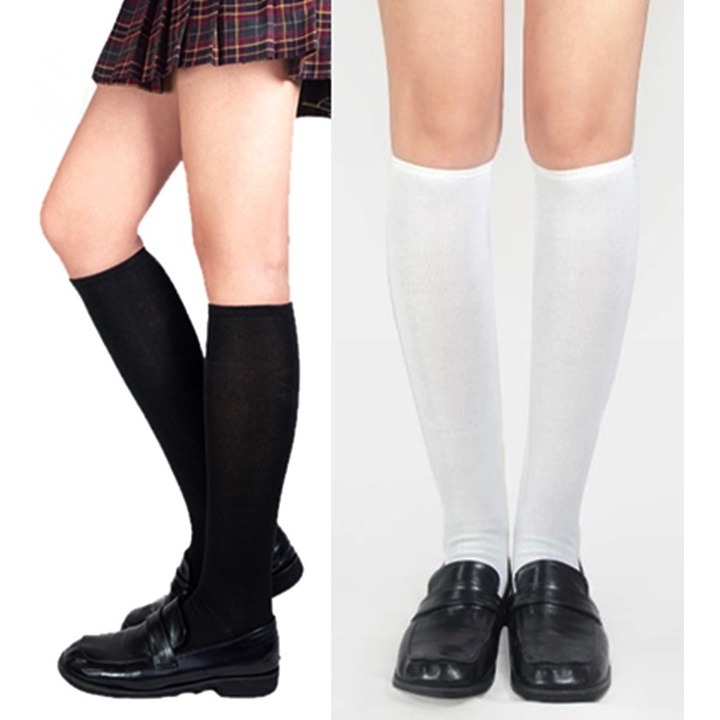 【蛋黃襪舖】L&D/細針/精梳棉/中統襪/及膝襪/半統襪/少女襪/Cosplay/高中職/學生/制服/舒適/LD200-細節圖2