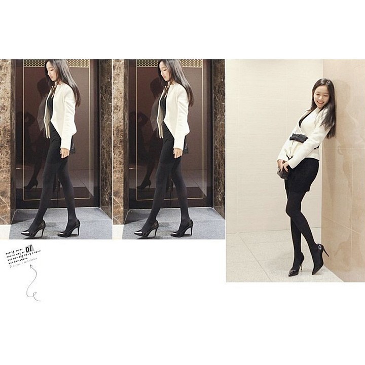 【蛋黃襪舖】露禾思/LUJOSO/240D/天鵝絨/全彈性/褲襪/濃黑/舒適/服貼/顯瘦/百搭/無反光/耐穿/LU107-細節圖7