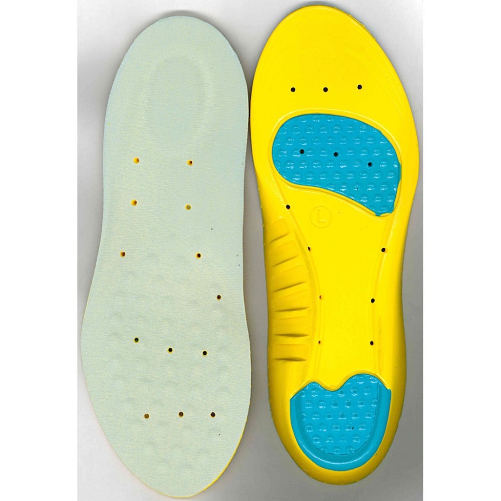 【蛋黃襪舖】愛友/運動鞋墊/足弓加厚/貼合腳底/男女適用/柔軟/透氣/舒適/按摩顆粒/自由剪裁/運動設計/SA137-細節圖3