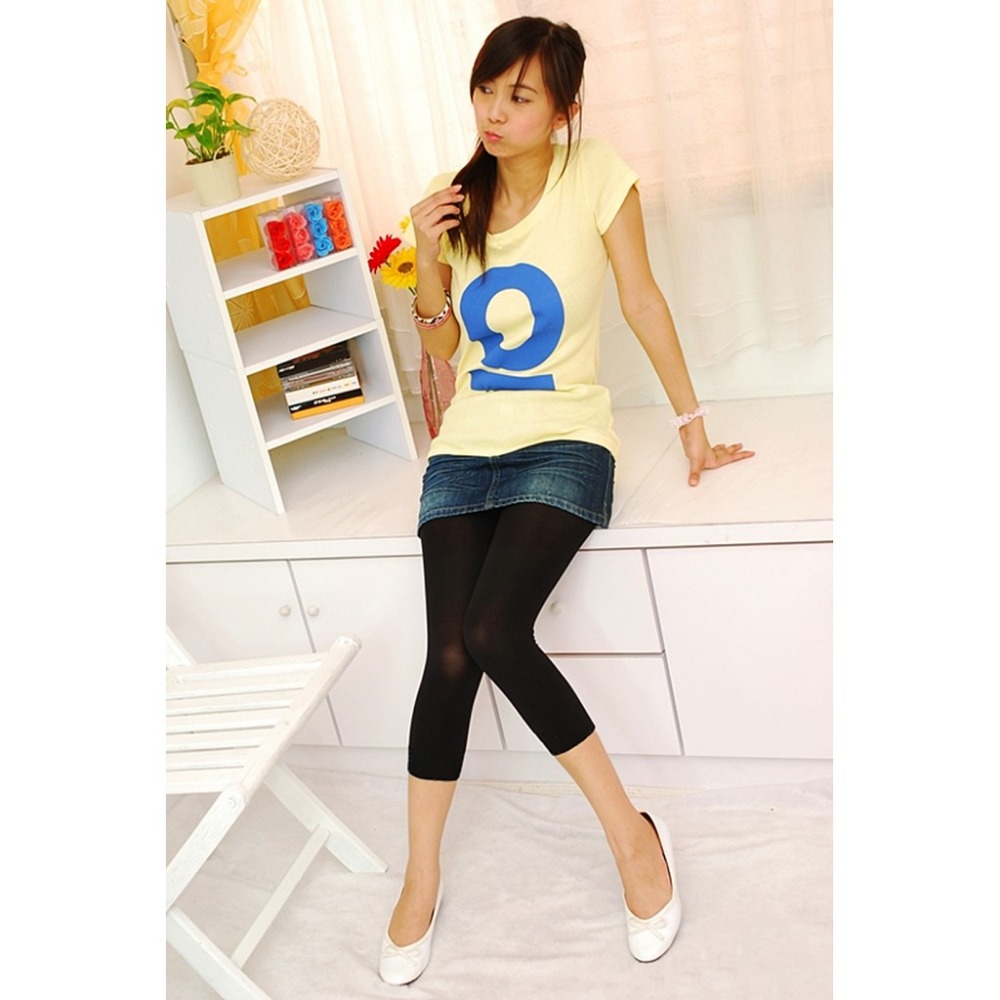 【蛋黃襪舖】女神款/120D/全彈性/七分/平口/褲襪/內搭褲/服貼/舒適/耐穿/顯瘦/不透膚/輕柔/暖膚/時尚/百搭-細節圖2