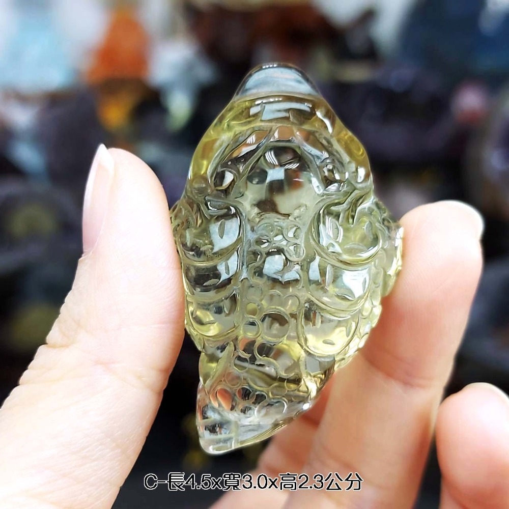 黃水晶 金蟾 金幣金蟾*一圖一物*超強咬錢小神物 招財 聚財 提升財運-規格圖10