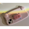 【Iphone 手機殼】創意可愛豬豬呆立體防摔手機殼(豬鼻子可當支架)-規格圖3