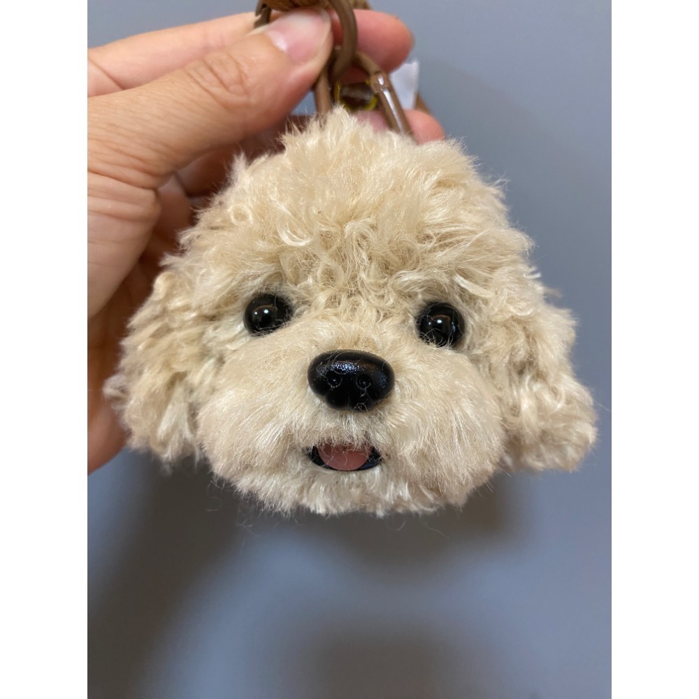 仿真小狗吊飾  馬爾濟斯 瑪爾泰迪 毛根扭扭棒 寵物吊飾-細節圖3