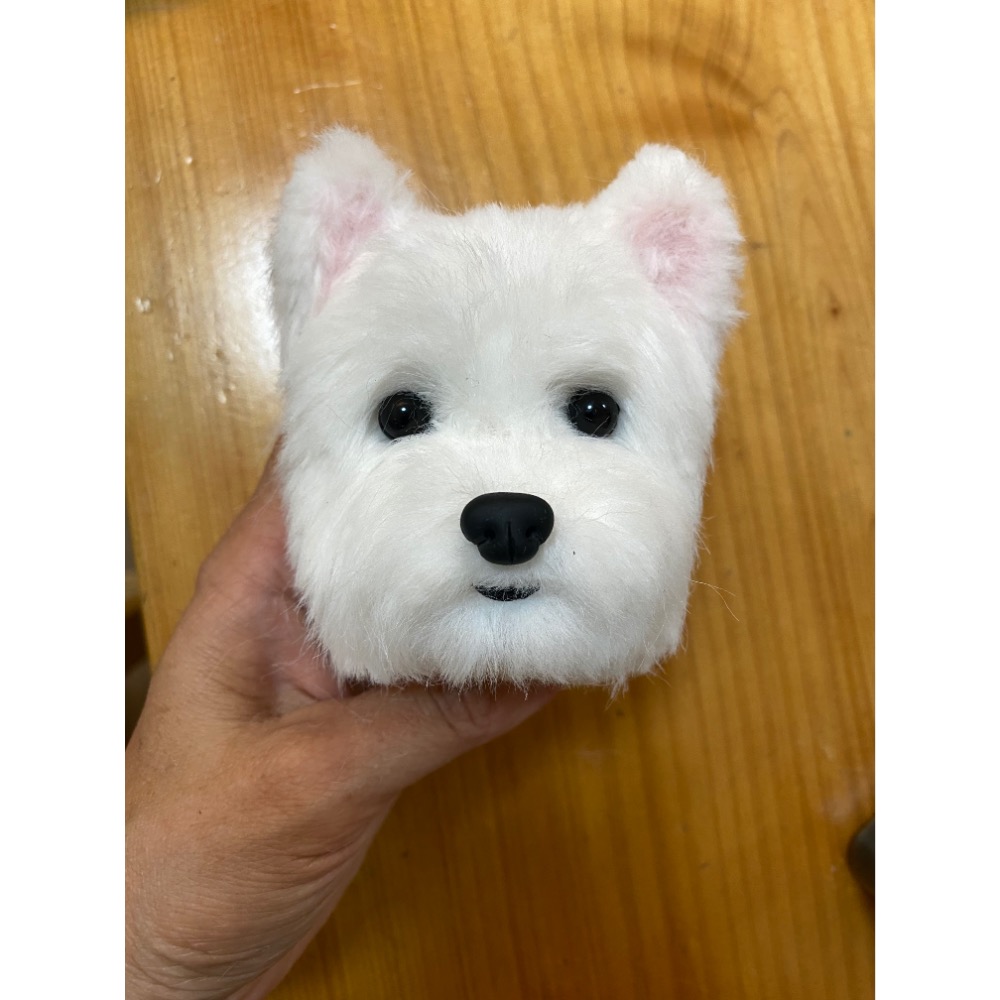 西高地🐶毛根扭棒寵物客製  閨蜜情人生日禮物  吊飾擺件 呆萌可愛-細節圖2