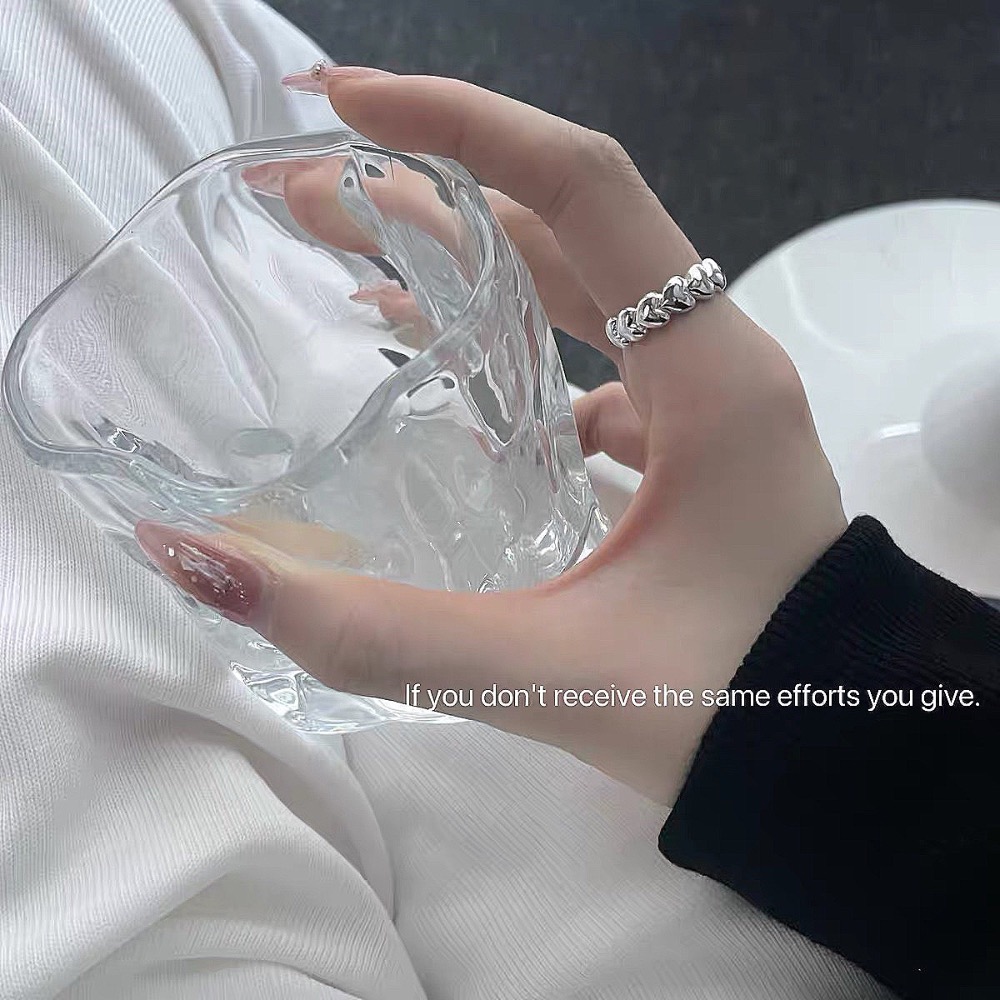 S925銀 環繞愛心戒指-細節圖4