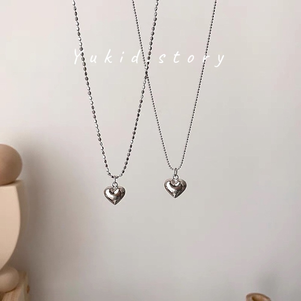 S925銀 愛心米米鏈-細節圖3