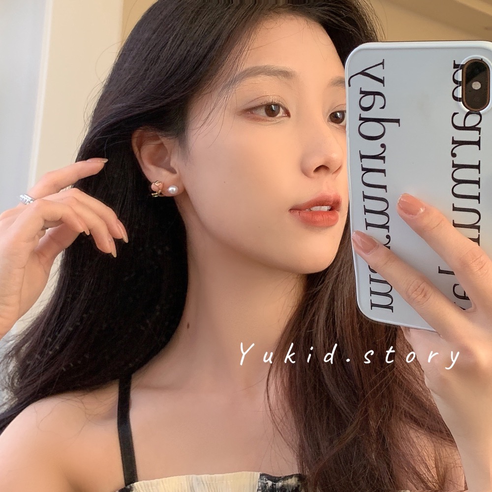 鬱金香耳釘 S925銀針-細節圖5