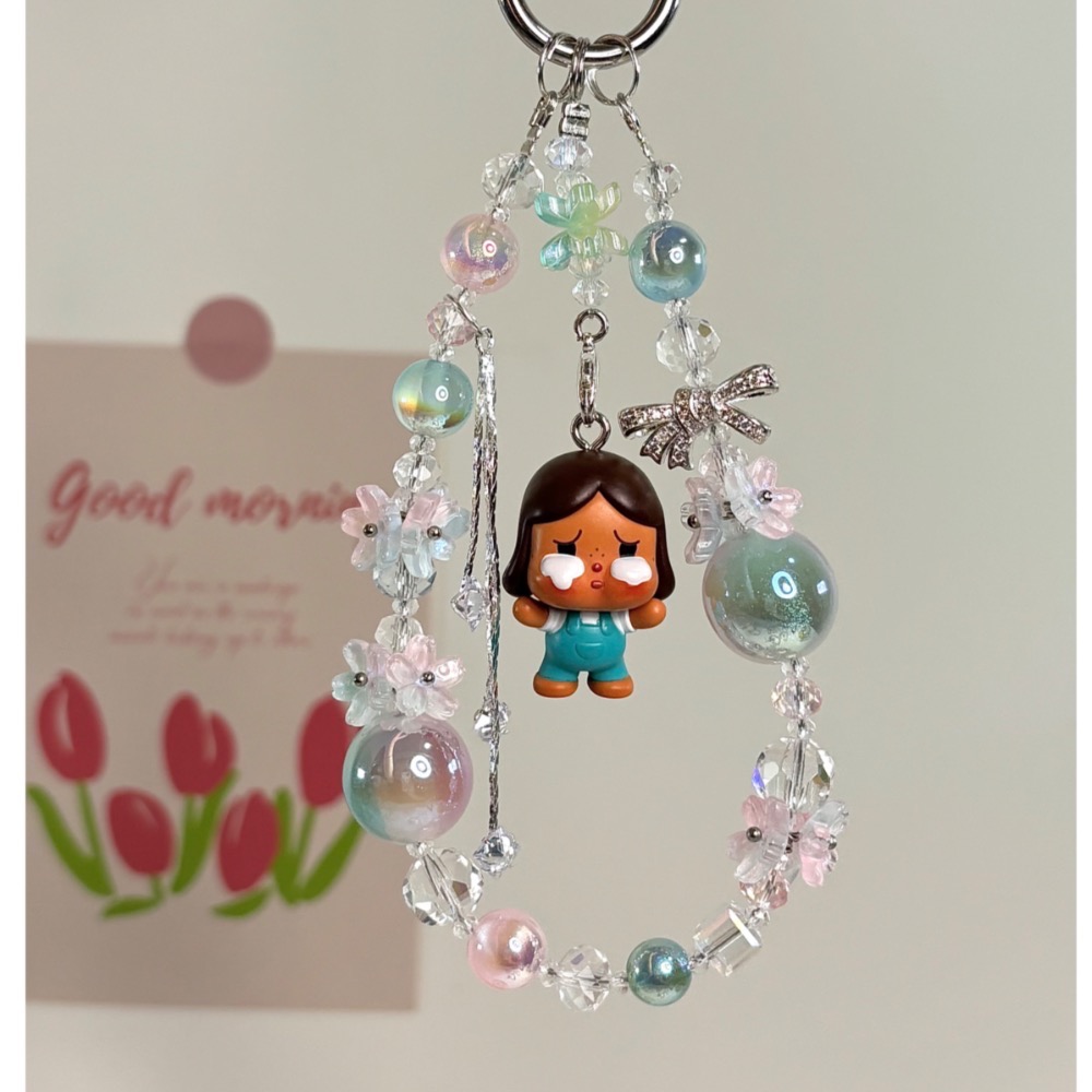 泡泡瑪特手機鏈 哭娃 拉布布 SP 先看效果❤️IG:yu.kid.__story (雙底線）-細節圖5