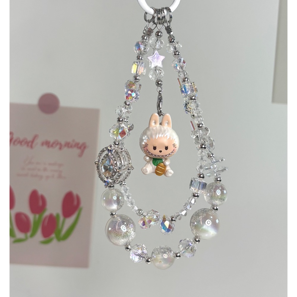 泡泡瑪特手機鏈 哭娃 拉布布 SP 先看效果❤️IG:yu.kid.__story (雙底線）-細節圖7