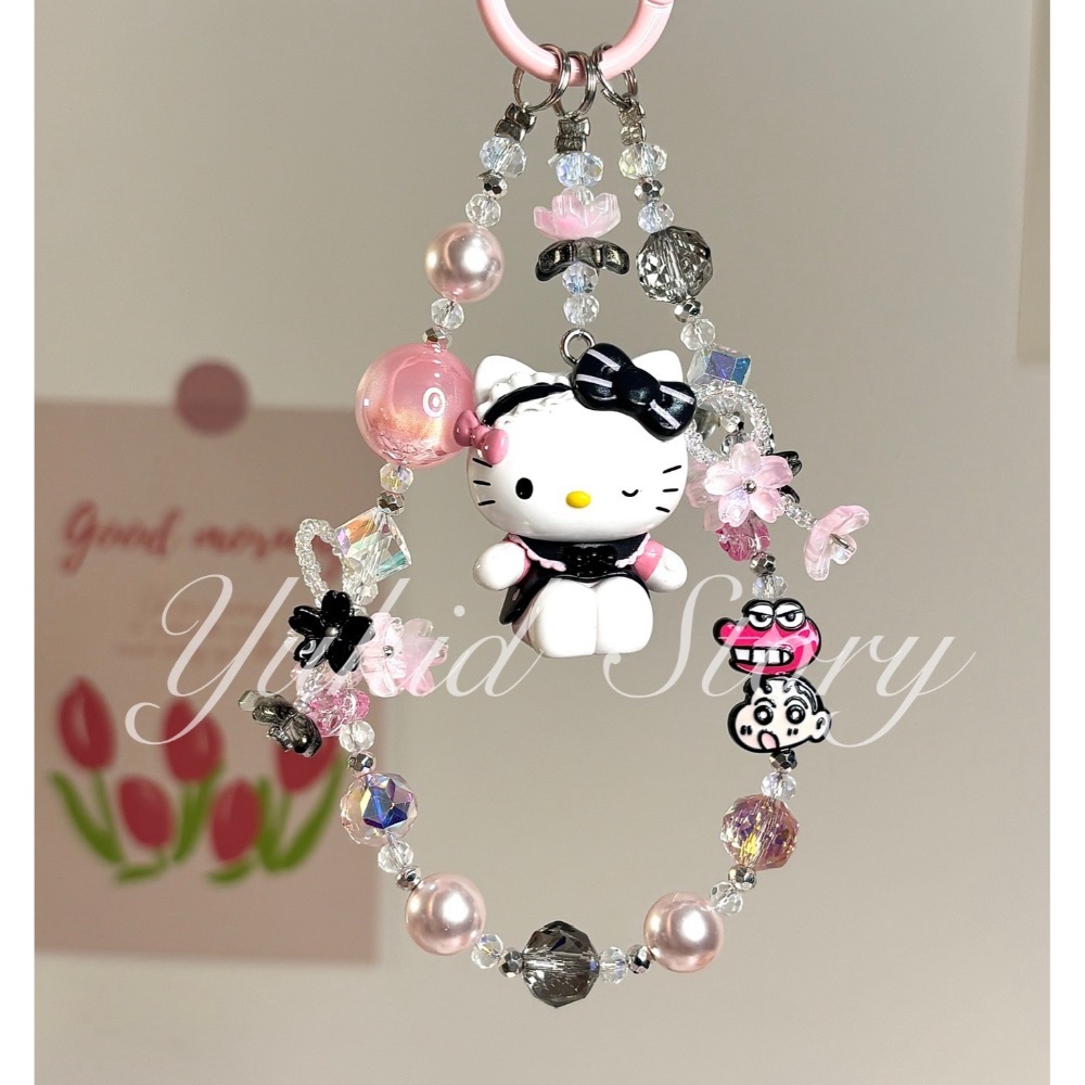 正版萌粒 手機鏈隨心配 泡泡瑪特 三麗鷗 先看效果❤️IG:yu.kid.__story (雙底線）-細節圖4