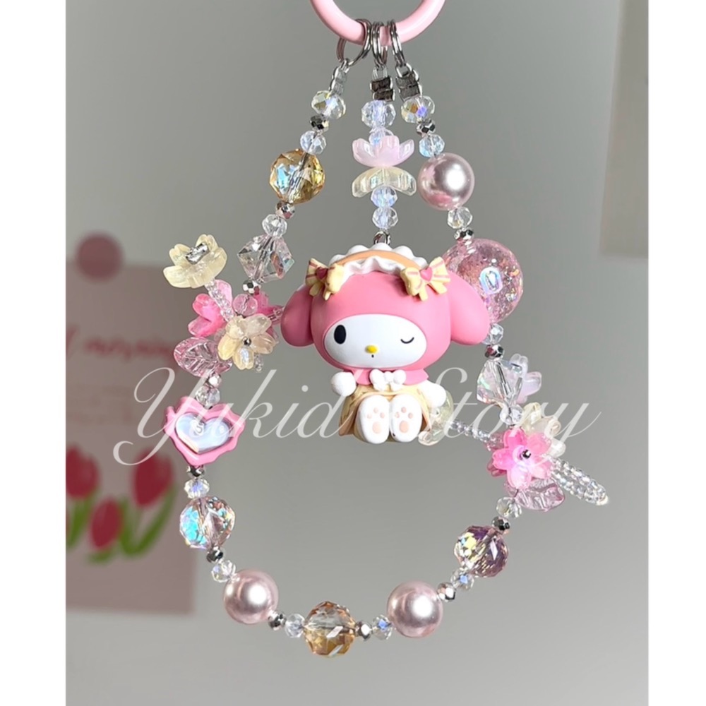 正版萌粒 手機鏈隨心配 泡泡瑪特 三麗鷗 先看效果❤️IG:yu.kid.__story (雙底線）-細節圖6