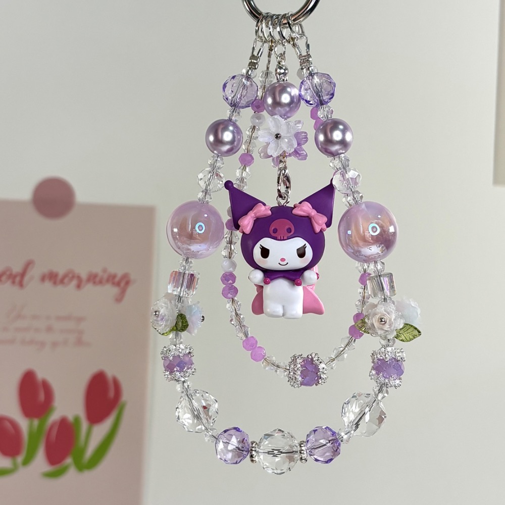 正版萌粒 手機鏈隨心配 泡泡瑪特 三麗鷗 先看效果❤️IG:yu.kid.__story (雙底線）-細節圖9