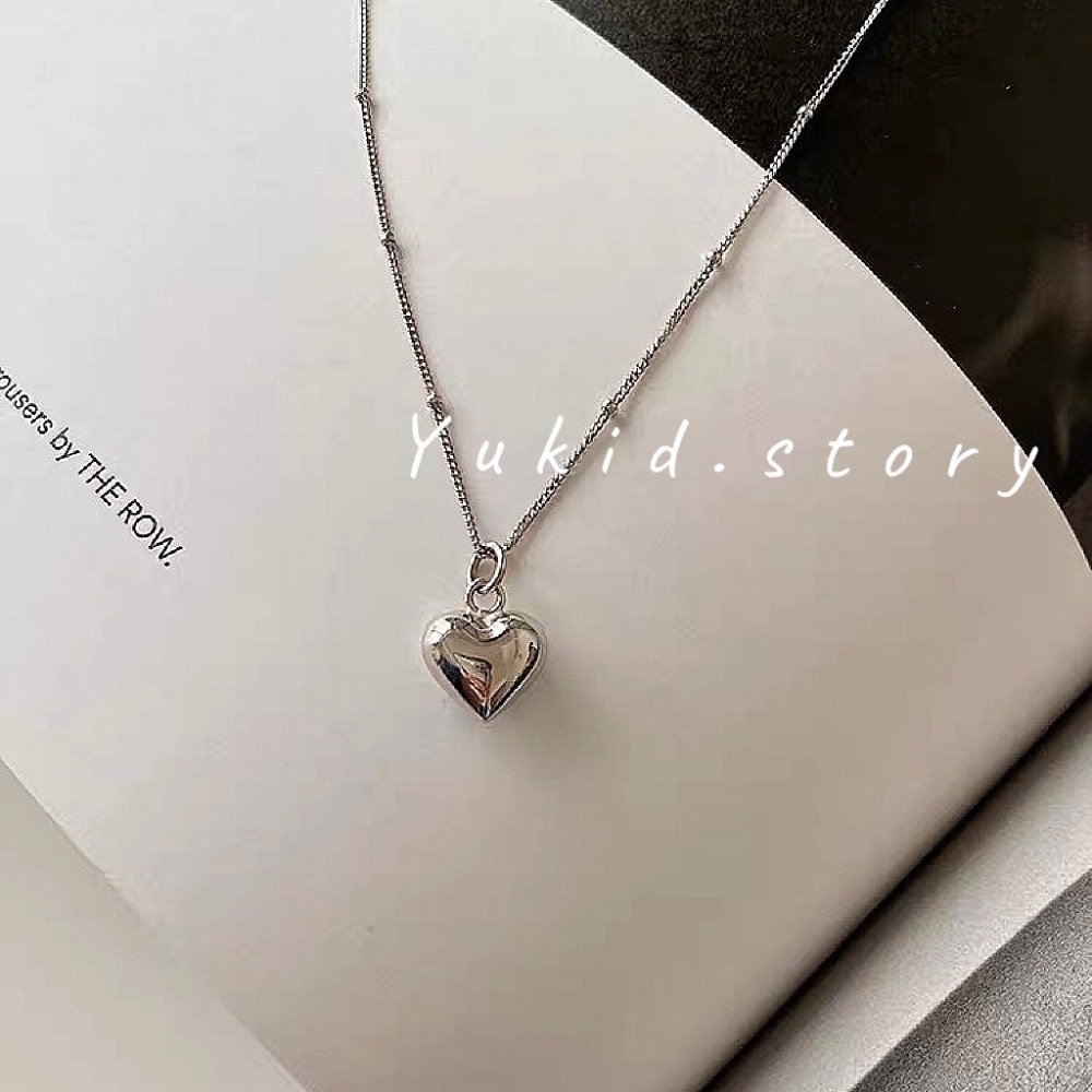 S925銀 愛心項鍊-細節圖4