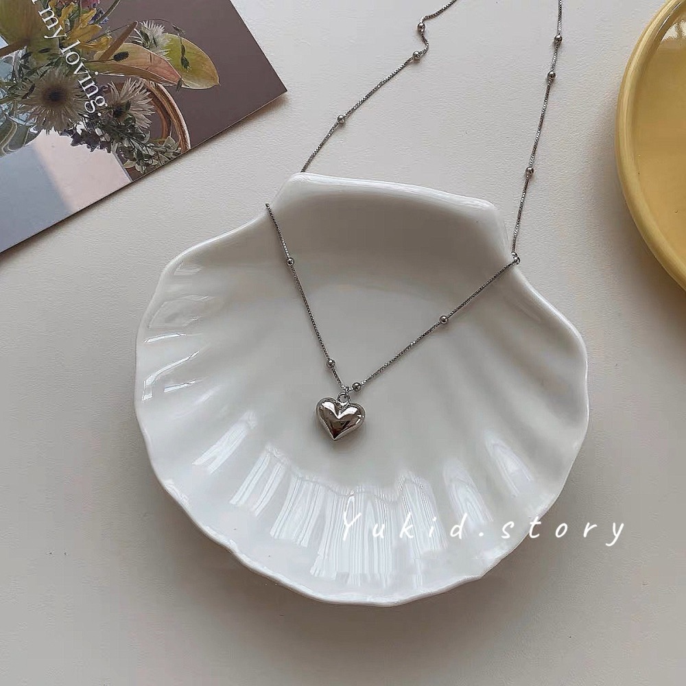 S925銀 愛心項鍊-細節圖8