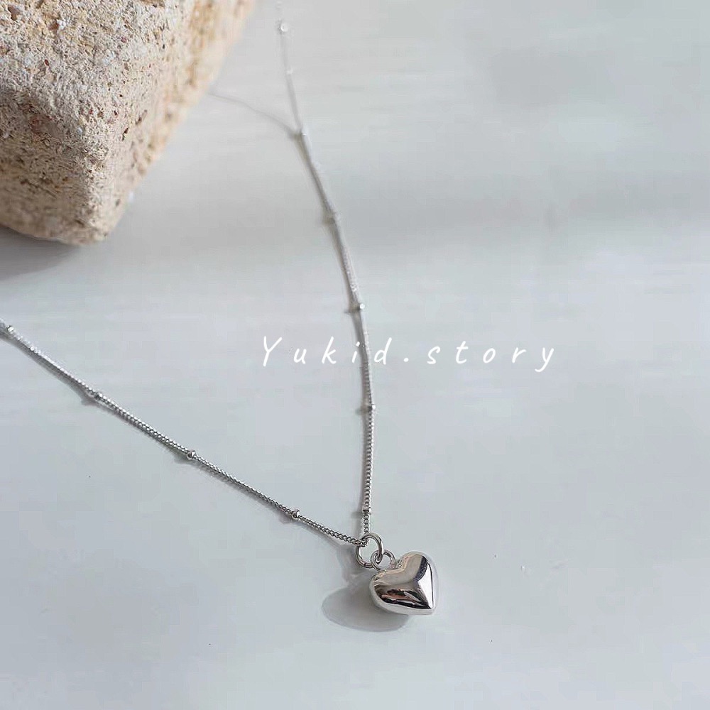 S925銀 愛心項鍊-細節圖9