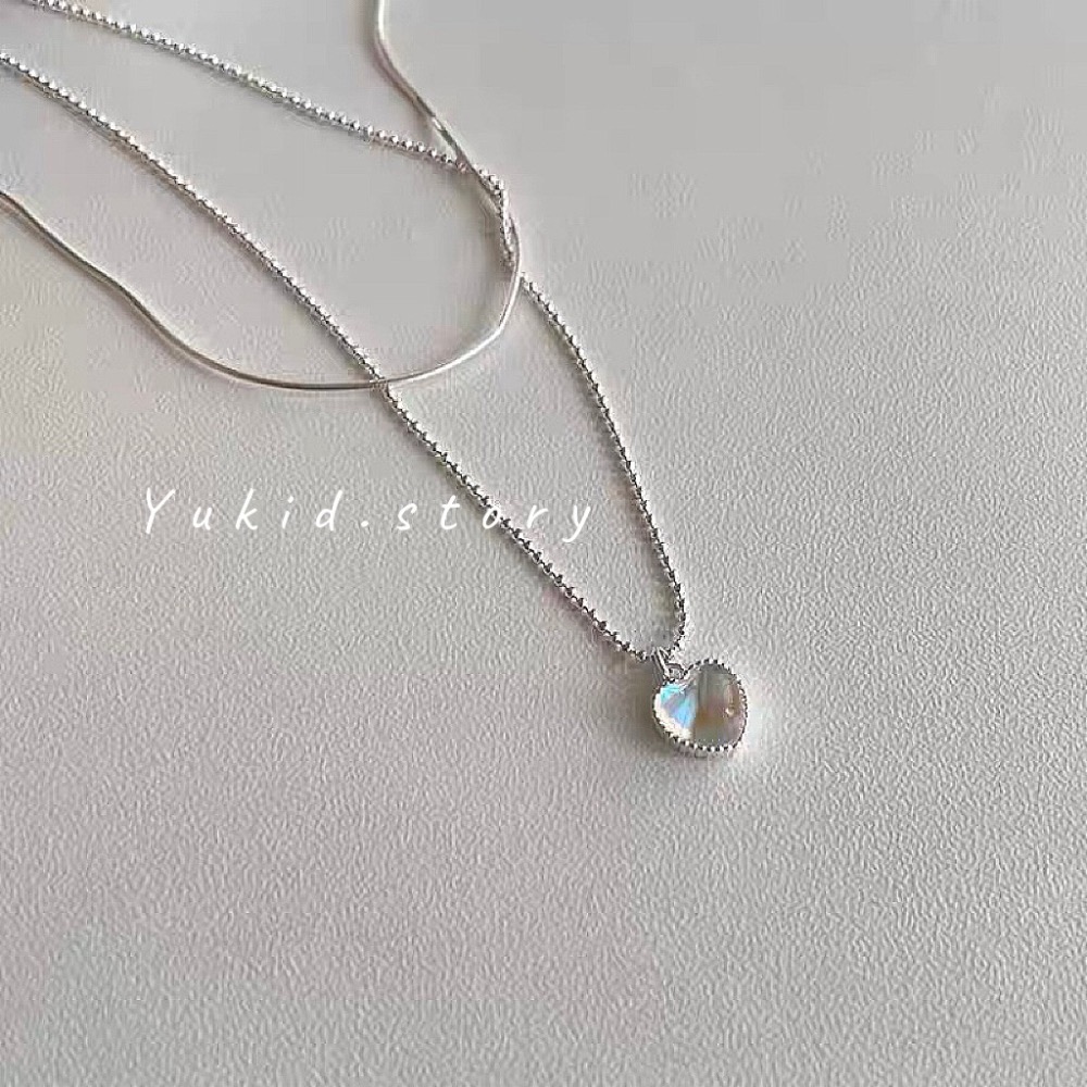 月汐 S925銀 項鍊-細節圖4