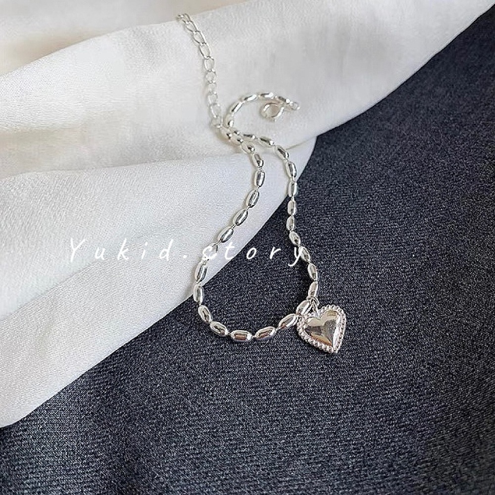 S925銀 愛心米米手鍊-細節圖5