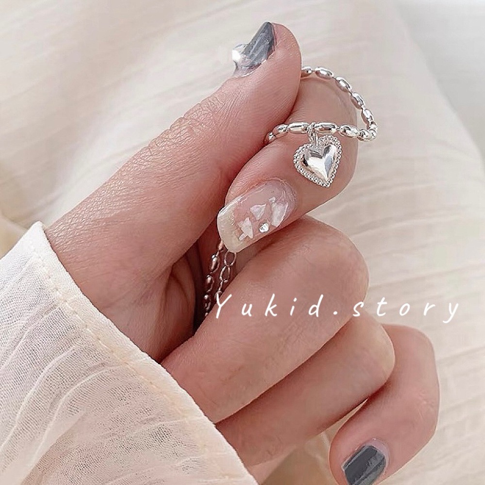 S925銀 愛心米米手鍊-細節圖6