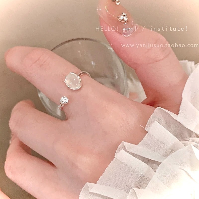 月燭 s925銀 鋯石戒指-細節圖5