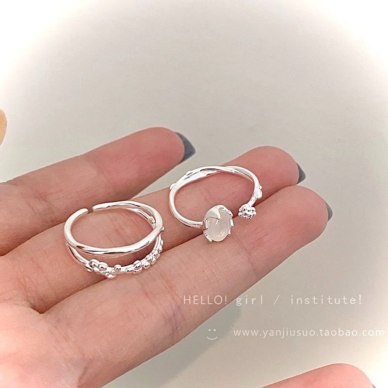 月燭 s925銀 鋯石戒指-細節圖7