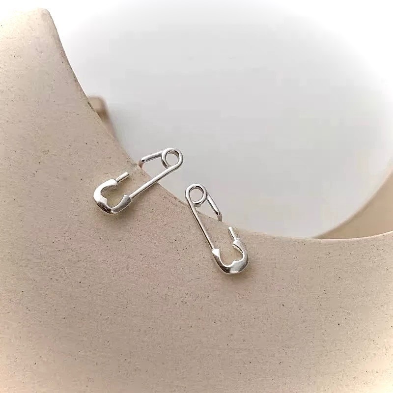 S825銀別針耳環-細節圖2