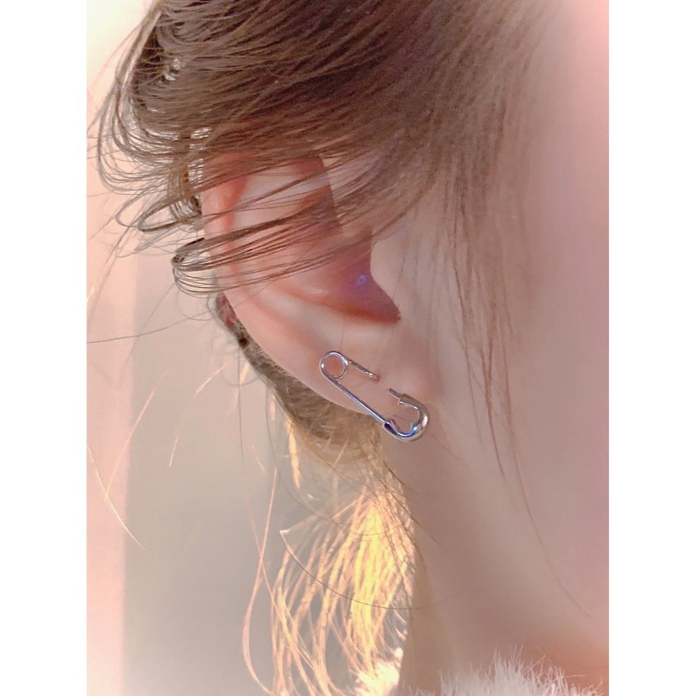 S825銀別針耳環-細節圖6