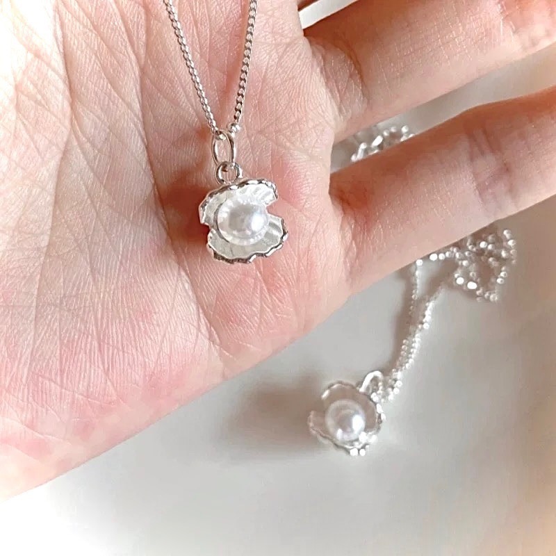 S925銀海鹽珍珠項鍊-細節圖10