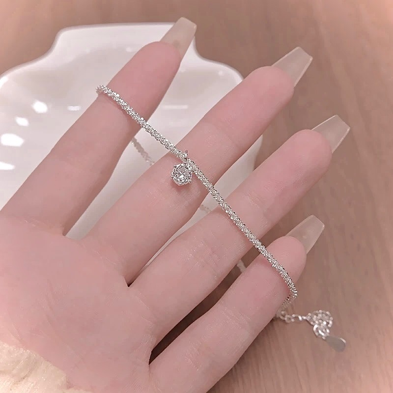 閃爍 s925銀鋯石手鍊-細節圖7