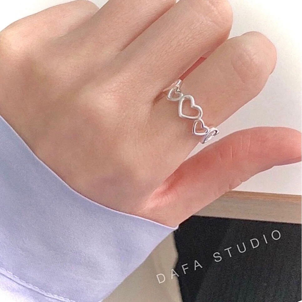 戀愛頻率｜S925銀戒指-細節圖3