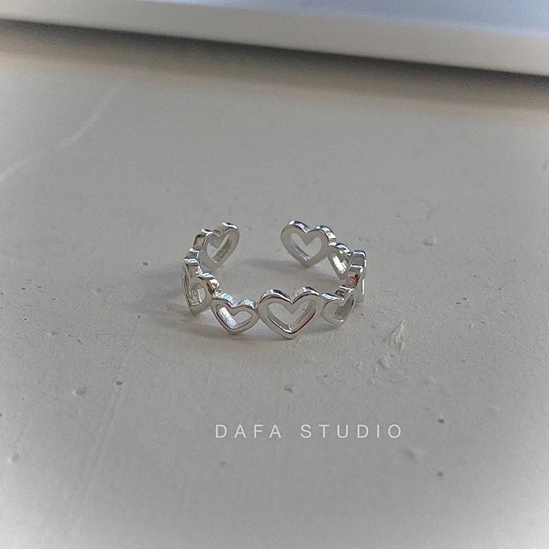 戀愛頻率｜S925銀戒指-細節圖4