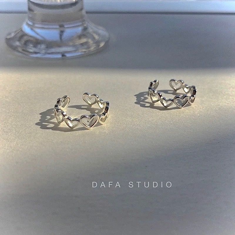 戀愛頻率｜S925銀戒指-細節圖5