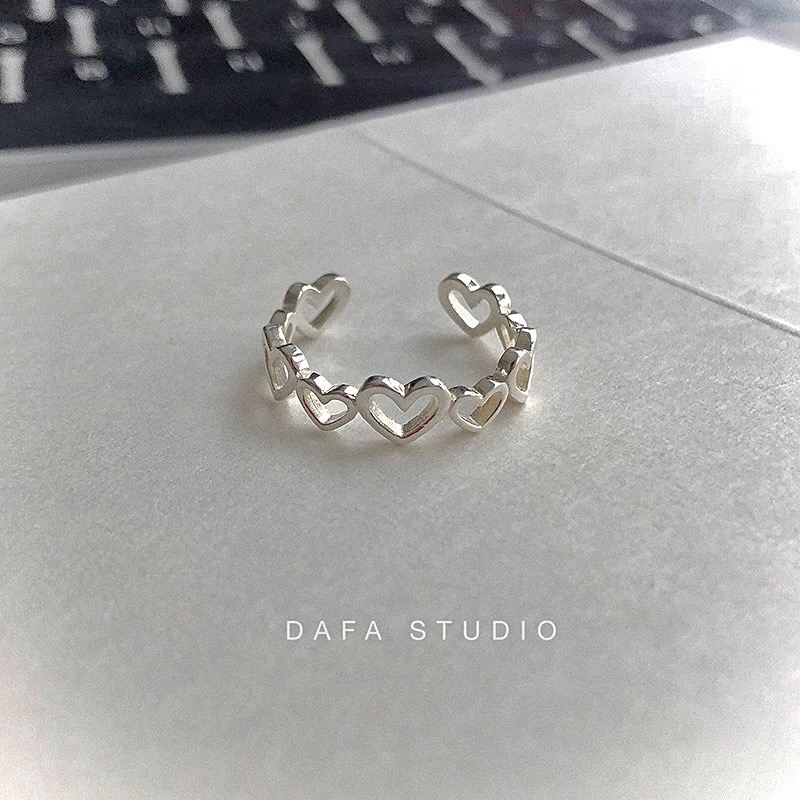 戀愛頻率｜S925銀戒指-細節圖6