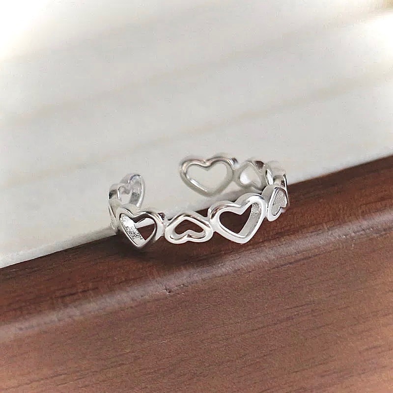 戀愛頻率｜S925銀戒指-細節圖8