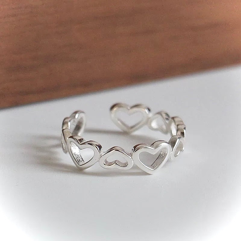 戀愛頻率｜S925銀戒指-細節圖9