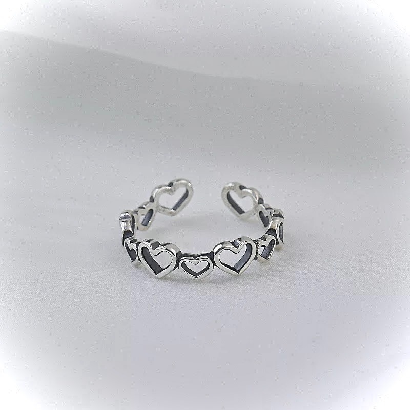 戀愛頻率｜S925銀戒指-細節圖11