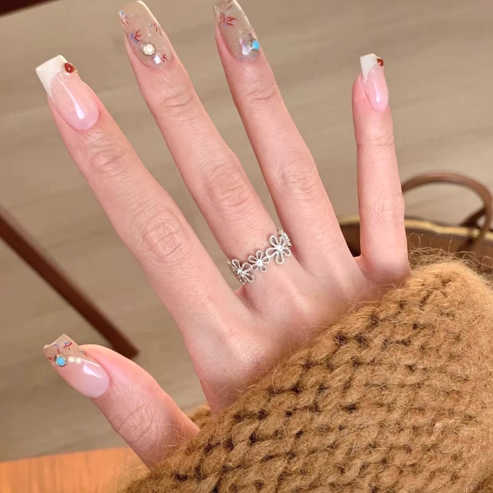 S925銀 小花纏繞 戒指-細節圖5