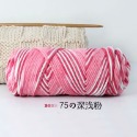 【呈之戀小舖】八股情人棉 毛線 8股情人棉 100g 多股棒針線  圍巾 粗毛線 牛奶棉 雙色 手作-規格圖4