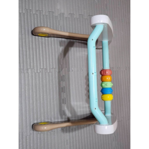 二手 折疊式簡易健力架&學步車組合