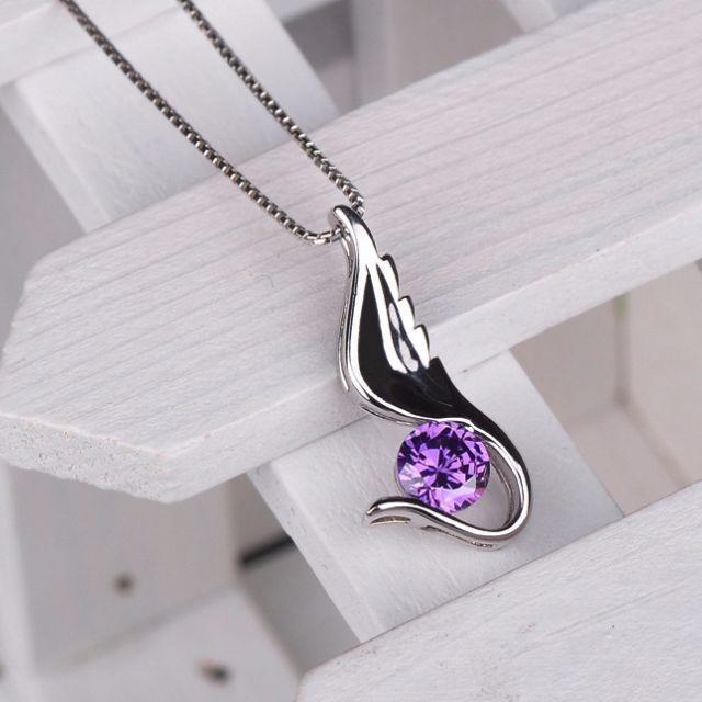 N3 天使之翼 925純銀吊墜-細節圖3