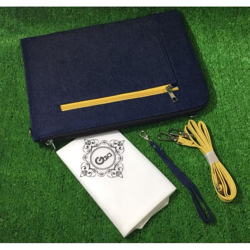 迪士尼刺繡款萬用電腦包 唐老鴨 奇奇蒂蒂 小熊維尼-細節圖3