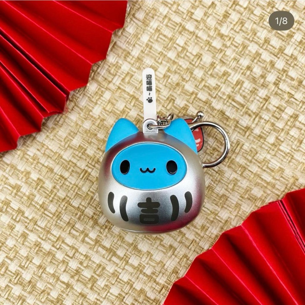 (🐾 喵一下雜貨店) 現貨 7-11 貓貓蟲 咖波 銀色 達摩 籤筒 紅包 春聯-細節圖2