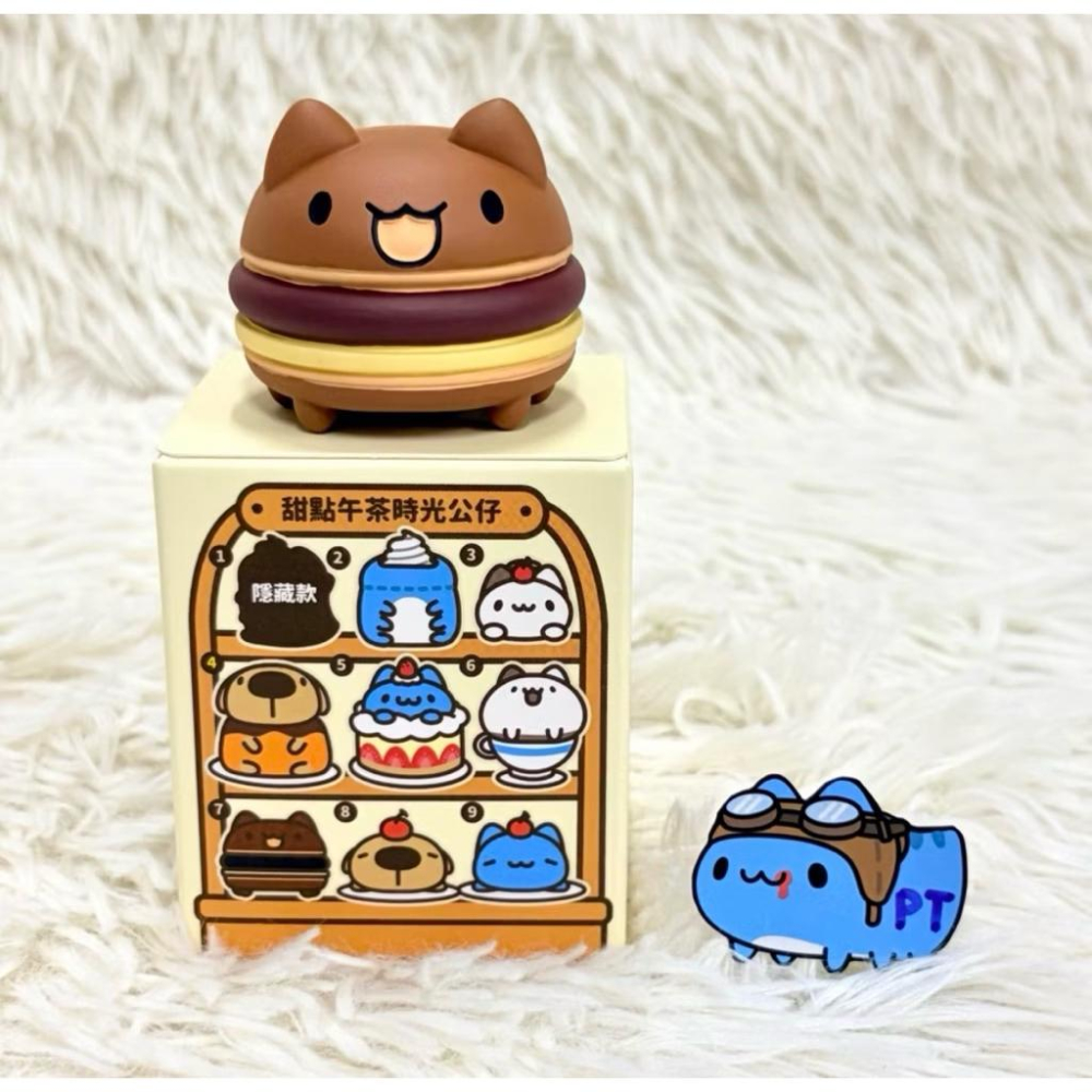 (🐾 喵一下雜貨店) 現貨 確認貨 咖波 奶泡貓 甜點 午茶時光 公仔 盲盒-細節圖2