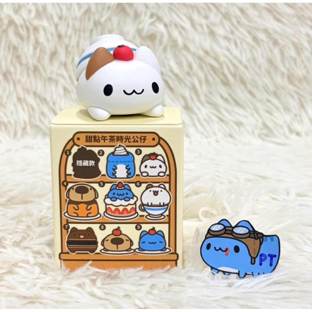 (🐾 喵一下雜貨店) 現貨 確認貨 咖波 奶泡貓 甜點 午茶時光 公仔 盲盒-細節圖3