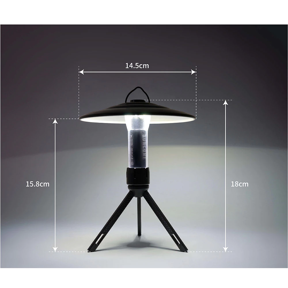 SUNCOME 大麥克 USB營燈手電筒250流明 LED燈 帳篷燈 掛燈 露營燈 氛圍燈 SCL02-細節圖9