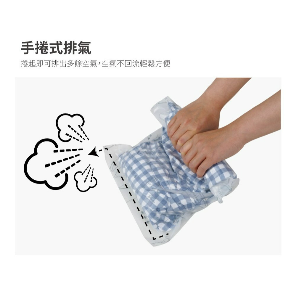 努特NUIT 天際無限 手捲壓縮袋40x30cm 手捲式 手卷真空壓縮收納 多用途壓縮袋 收納袋 防塵-細節圖5