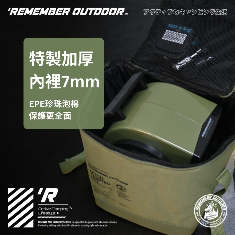 樂活不露 渦輪扇防護包 (加厚版) 二代 防護包 渦輪扇 渦輪扇防護包 收納包 防撞包 露營包-細節圖2