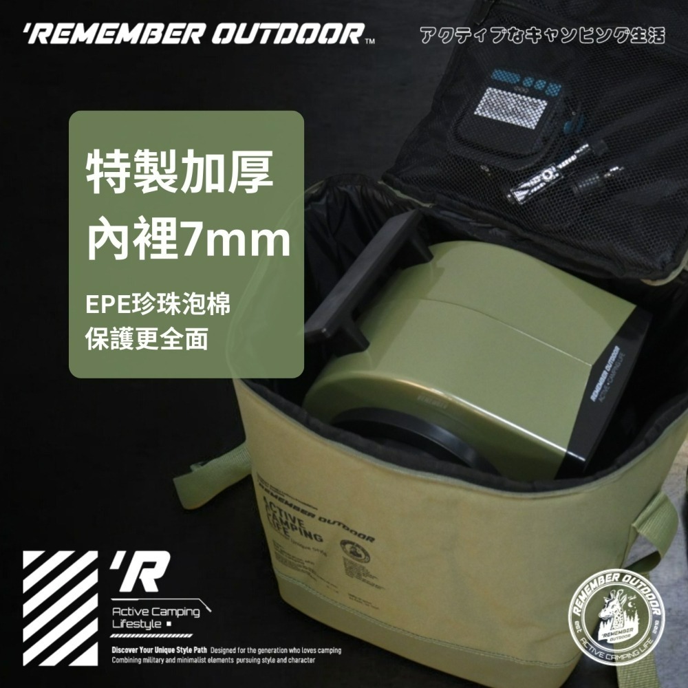 樂活不露 渦輪扇防護包 (加厚版) 二代 防護包 渦輪扇 渦輪扇防護包 收納包 防撞包 露營包-細節圖2