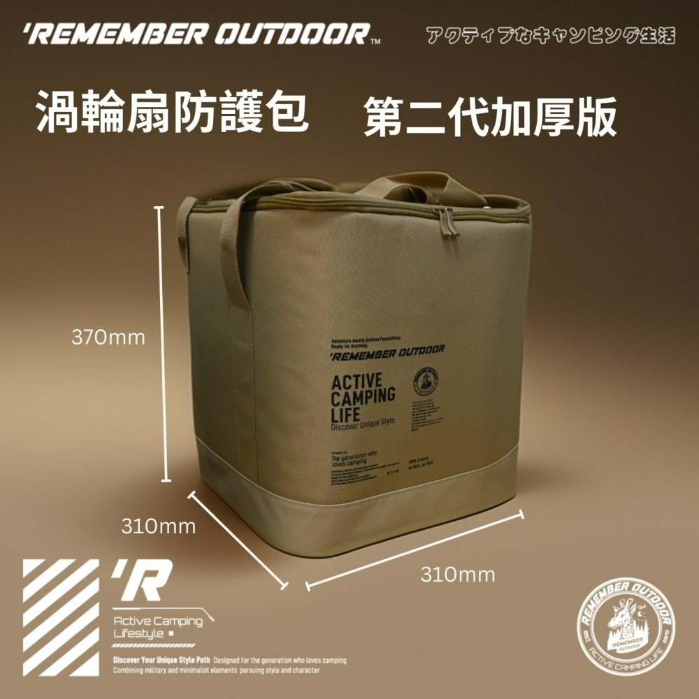 樂活不露 渦輪扇防護包 (加厚版) 二代 防護包 渦輪扇 渦輪扇防護包 收納包 防撞包 露營包-細節圖9