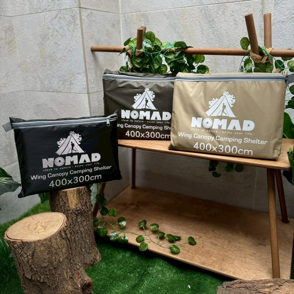 NOMAD 多功能防水天幕布 天幕布 天幕 300*400 天幕 防潮地墊 防水布 銀膠-細節圖7