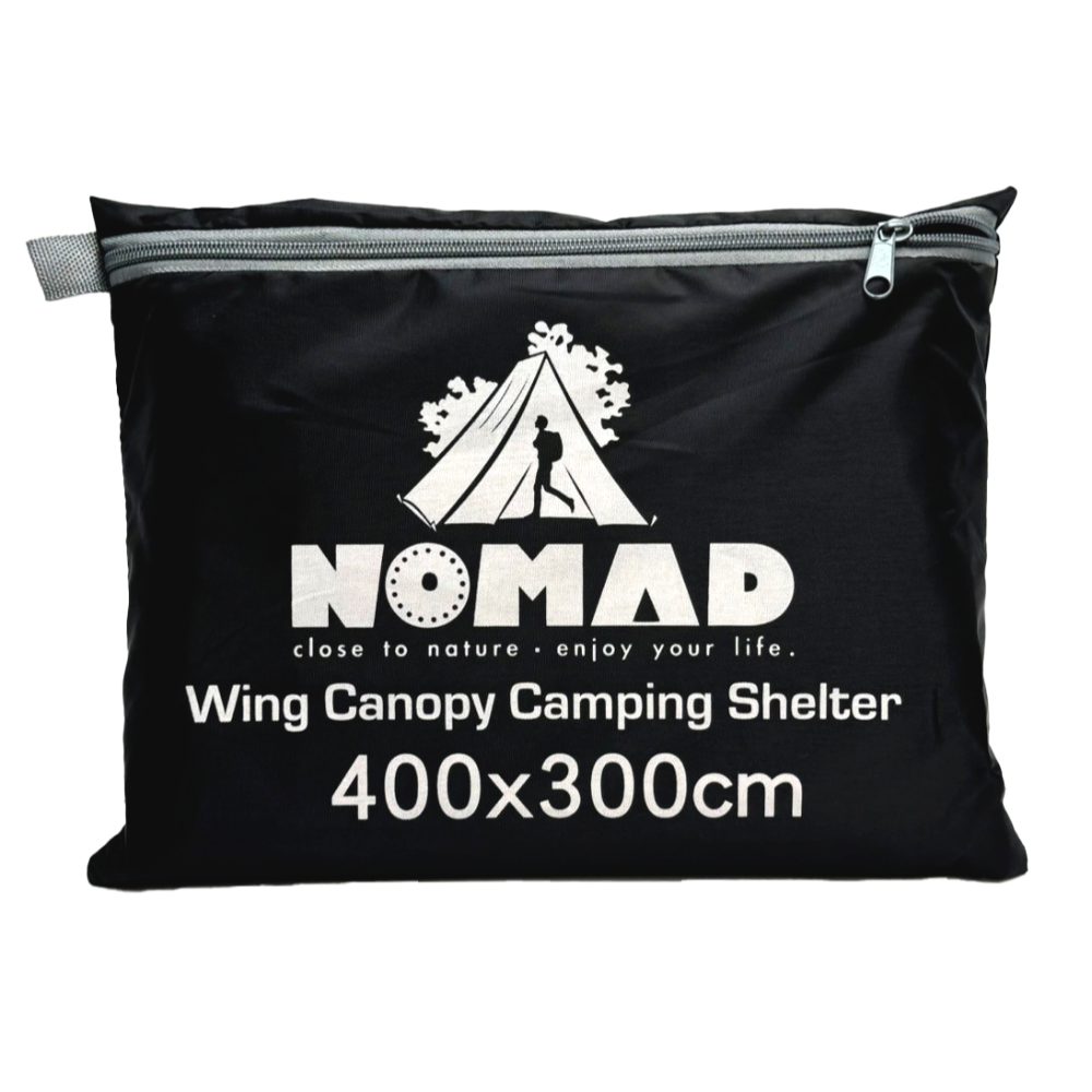 NOMAD 多功能防水天幕布 天幕布 天幕 300*400 天幕 防潮地墊 防水布 銀膠-規格圖7